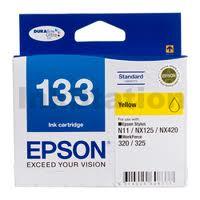 Genuine Epson T1334 (133) Yellow Ink Cartridge (C13T133492) - 305 pages